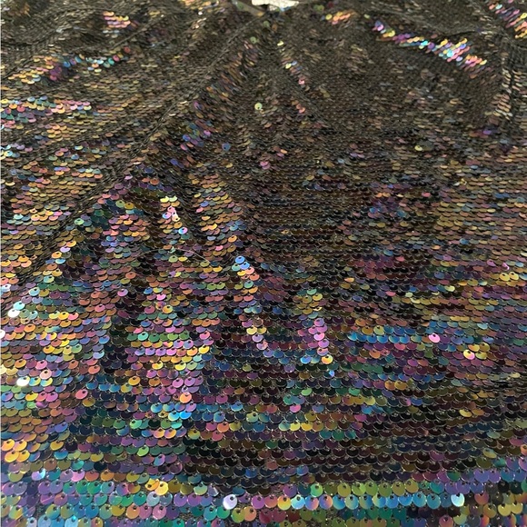 Chi Chi London brand sequin spaghetti strap camisole top 20w - Picture 5 of 7